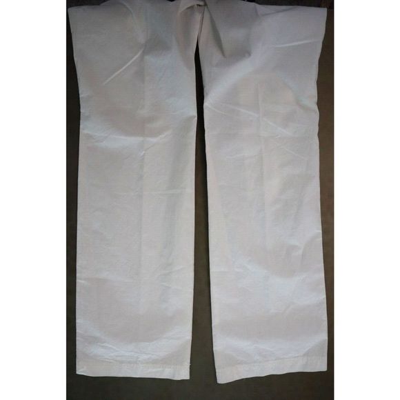 Free People OB1425597 Womens Sz 6 White The Thing Is Low Rise Utility Pants $128 - Picture 10 of 12